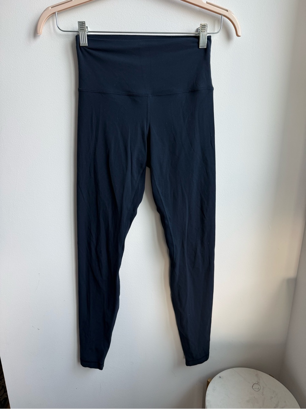 Lulu Lemon Athletica Aline High-Waist Navy Leggings Sz 6